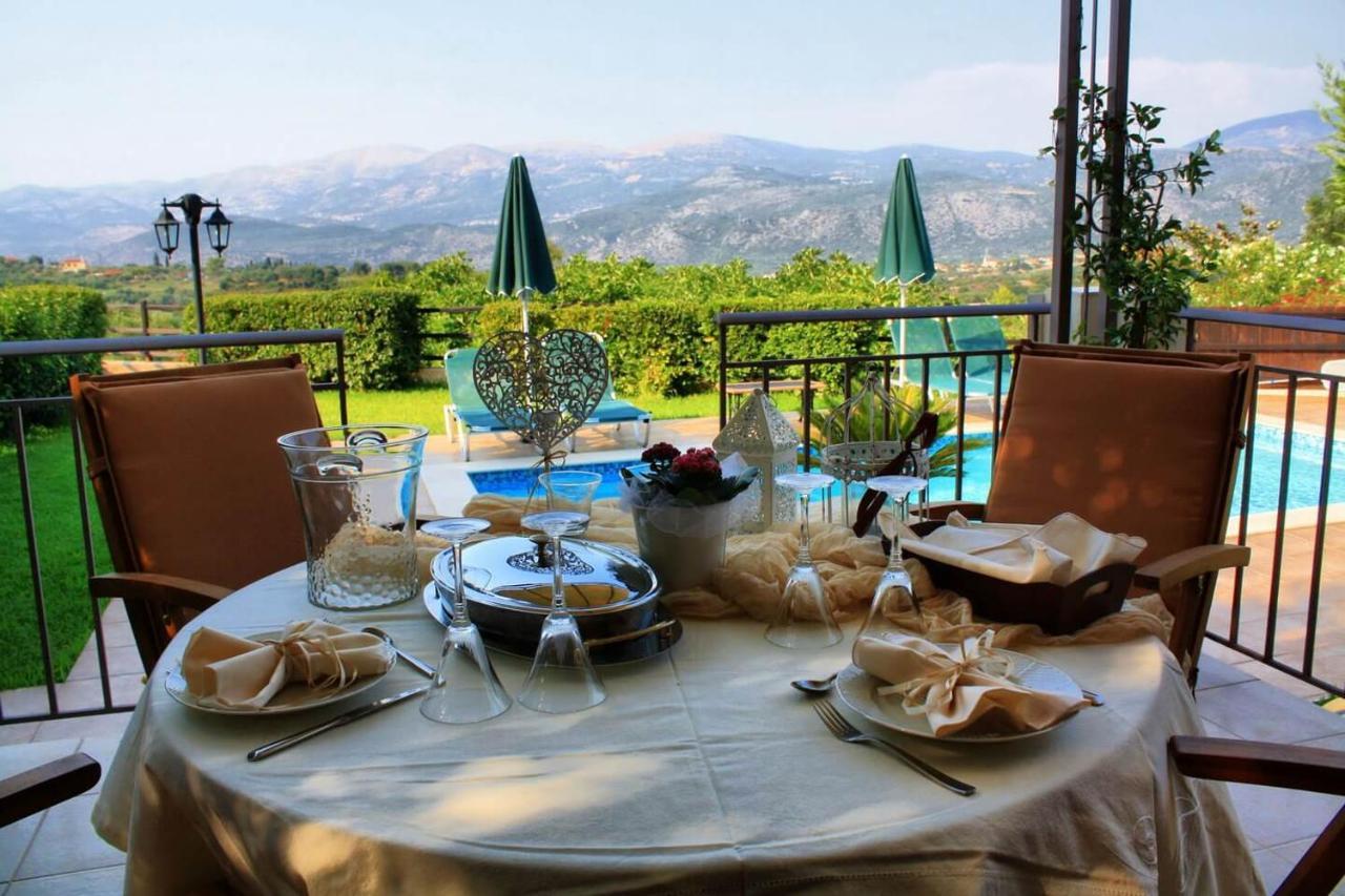 Traditional Villa Mandola Livathos  Buitenkant foto